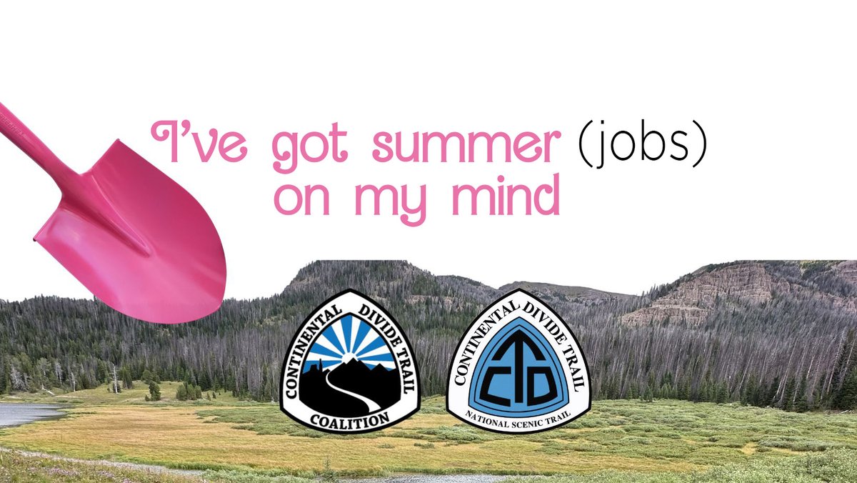 Why apply for summer field jobs now?! Because now is the time! #workoutside #CDTcoalition

Hear from CDTC Field Coordinator Haley G. on why it's necessary to plan SOOOO far ahead for summer field jobs. 

continentaldividetrail.org/news/summer-jo…
