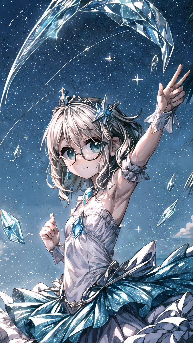 ConnectAI44154's tweet image. 「えいっ、氷魔法よ」
&quot;Take this, ice magic!&quot;
#WIZARTmagic