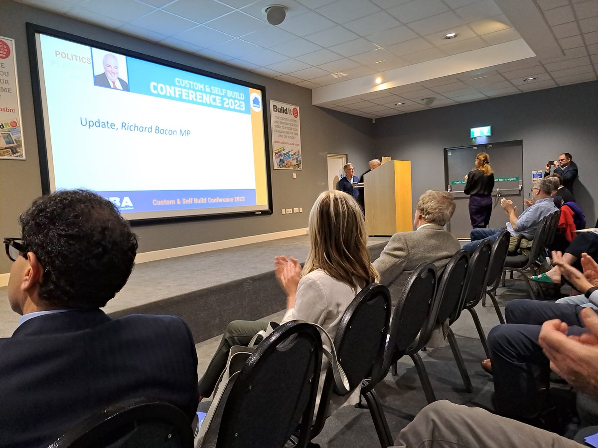 What an excellent day at the NaCSBA - National Custom and Self Build Association Conference held at NSBRC. Great key speaker line-up with plenty of insight into Planning, challenges and opportunities for the #selfbuild and #custombuild landscape. loom.ly/Oatttc4