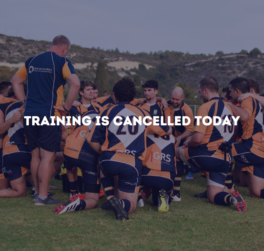 LimCrusaders's tweet photo. 🏉🚫 Rugby Training Is Cancelled Tonight 🚫🏉 https://t.co/jSvBTJ4zFN