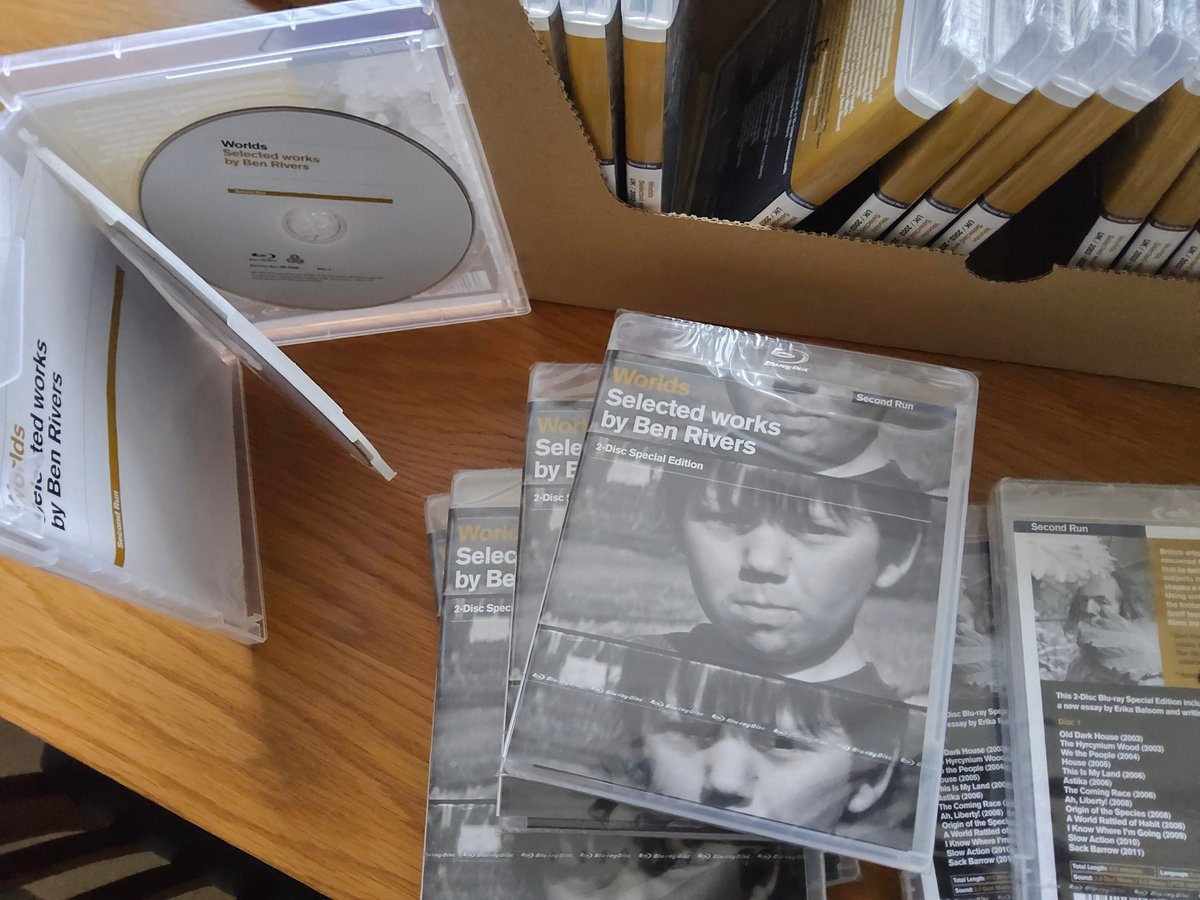 SecondRunDVD's tweet photo. WORLDS: SELECTED WORKS BY BEN RIVERS Blu-rays are here! A comprehensive collection of Rivers' unique,  acclaimed films. 2-disc SE out 27 Nov https://t.co/XsEtJXd9Lr @AmazonUK https://t.co/BfsVlqqIP1 @ArrowFilmsVideo https://t.co/ulxJdAlzIw
@diabolikdvd https://t.co/4InAeyPYsS https://t.co/NRUafWmZ5A