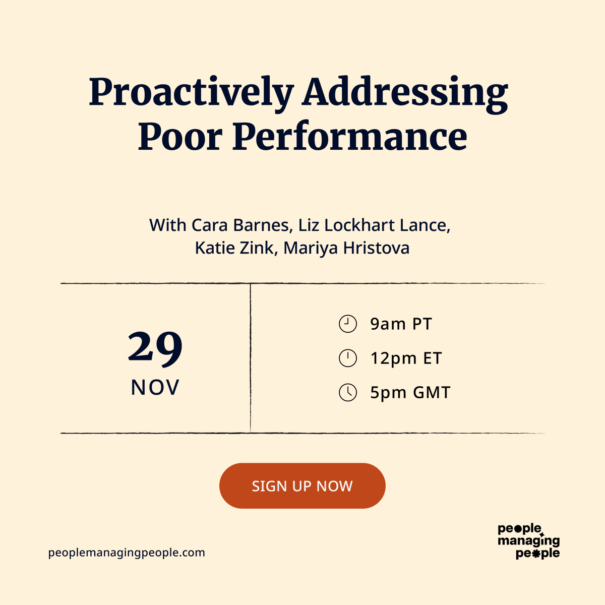 People Managing People tweet media