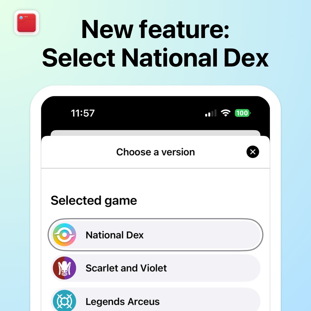 ProDex on X: 🔥 Checklists are now available in the app. Mark Pokémon as  caught, shiny, seen, favorite or anything you want! 👉 Download the app:   #pokedex #pokemon #Pokémon #pokemonshiningpearl  #pokemonbdsp #