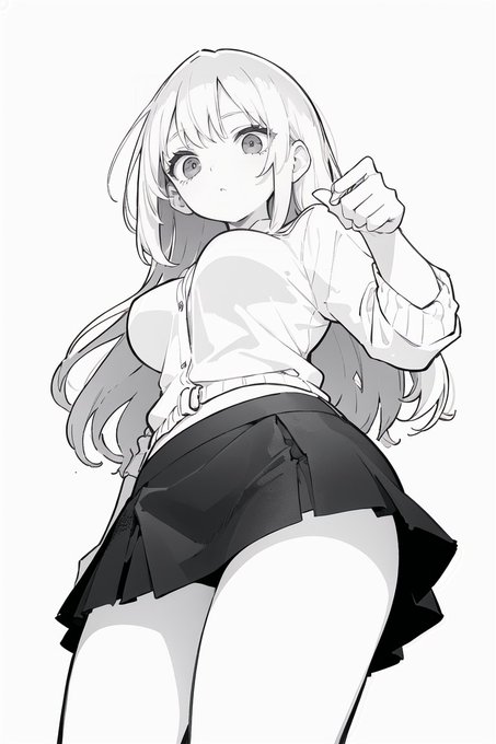 from below