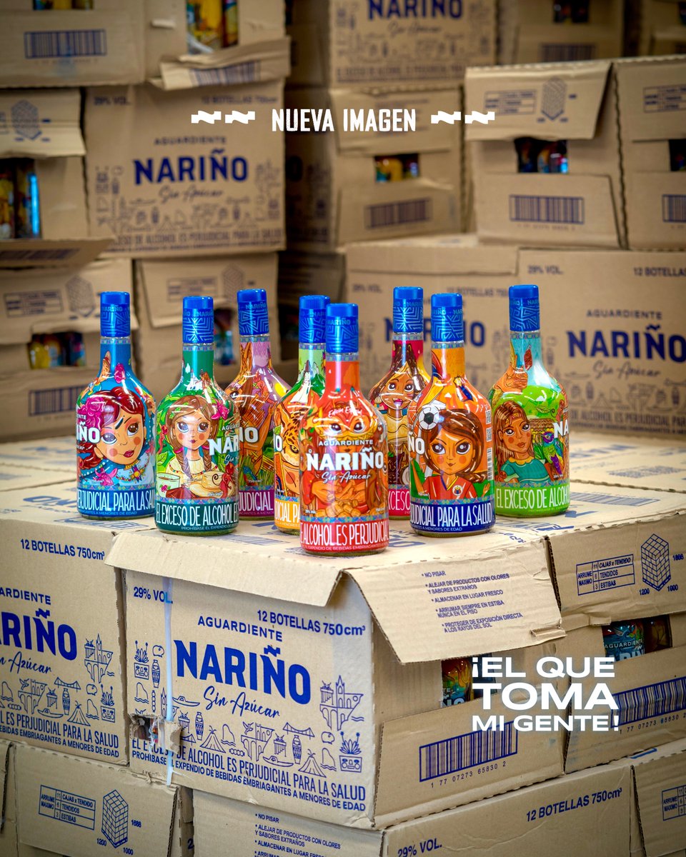 📣🎉 ¡Celebremos la esencia de Nariño con nuestras ediciones especiales 2024! Cada botella de Aguardiente Nariño es un tributo a la tradición y la historia que nos define!

🍸🧊¡Salud por lo nuestro! 🇨🇴 

‼️𝑵𝑼𝑬𝑽𝑨 𝑰𝑴𝑨𝑮𝑬𝑵‼️

#AguardienteNariño