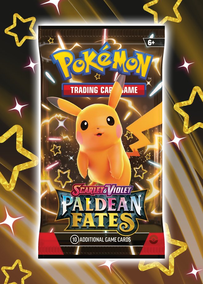 Pokémon TCG on X: A shining new adventure awaits with Scarlet &  Violet—#PaldeanFates ✨ Discover more than 100 Shiny Pokémon and other  surprises, available on January 26, 2024 ✨    /