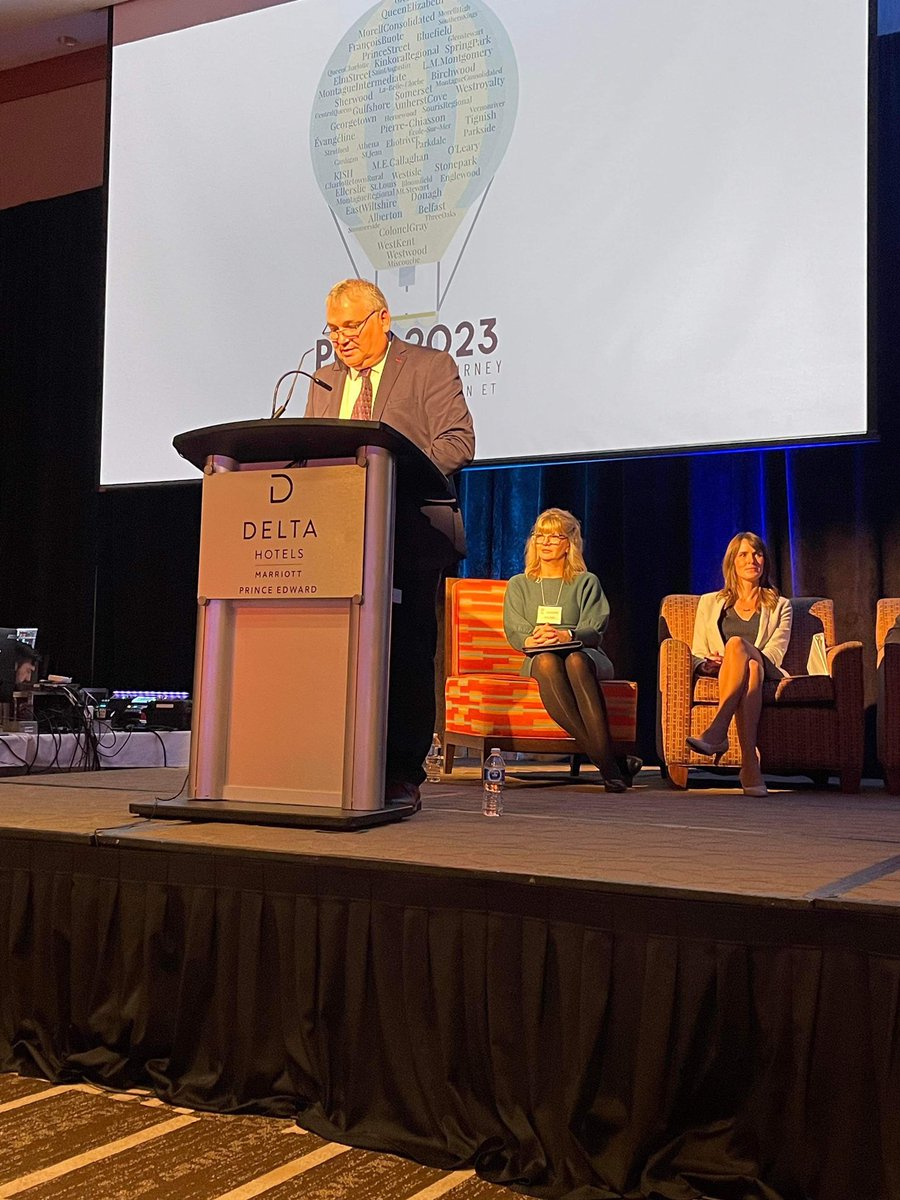Our recently elected <a href="/PEITFPres/">PEITF President</a> Andy Doran presenting to our #PEITF membership for the 1st time! 🙌🏻
#PEITF2023 <a href="/PEITF/">PEITF</a>