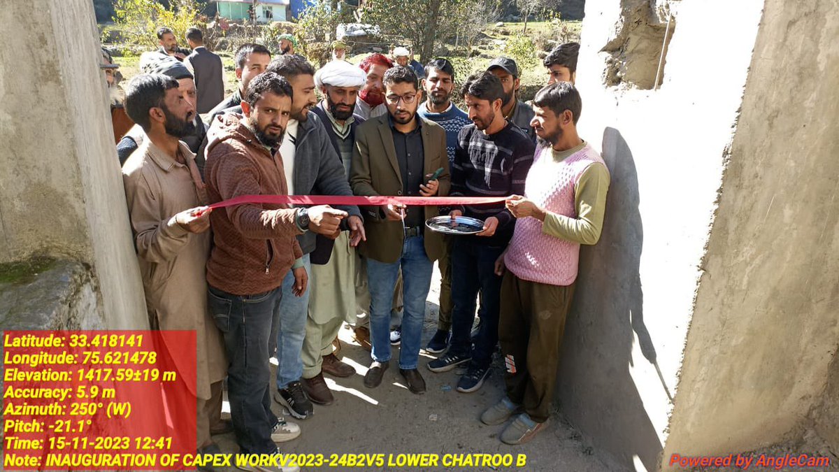 Visiting Officer B2V5 Dr Mussawir Rashid, visited Panchayat Lower Chatroo B of Kishtwar along with BDO Inderwal <a href="/HiteshLoona/">Hitesh Loona</a> , Sarpanch Noor Din, Pyt Sec Ajaiz Keen, GRS <a href="/ajazsheikh4445/">ajaz sheikh</a> &amp; others. Inaugurated various development works <a href="/Devansh_IAS/">Devansh Yadav</a> <a href="/OfficeOfLGJandK/">Office of LG J&K</a> <a href="/mandeep082/">mandeep@08</a>