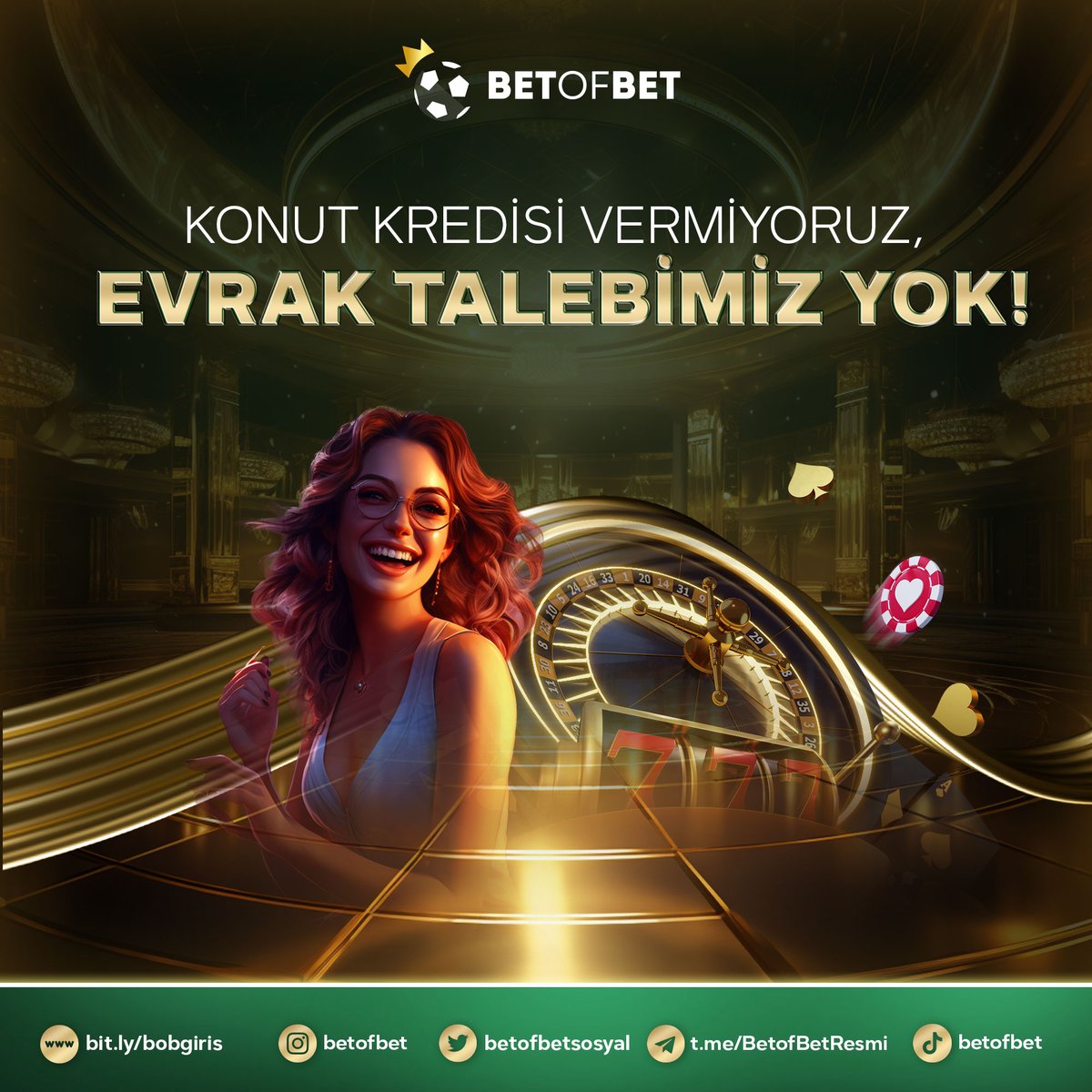 🔶Konut kredisi vermiyoruz, Evrak talebimiz yok!

💰En çok kazandıran adres, BetofBet!

🪙Kripto yatırımlarınıza günlük 5.000.000₺ çekim limiti!

✅Güncel adresimiz: bit.ly/bobgiris