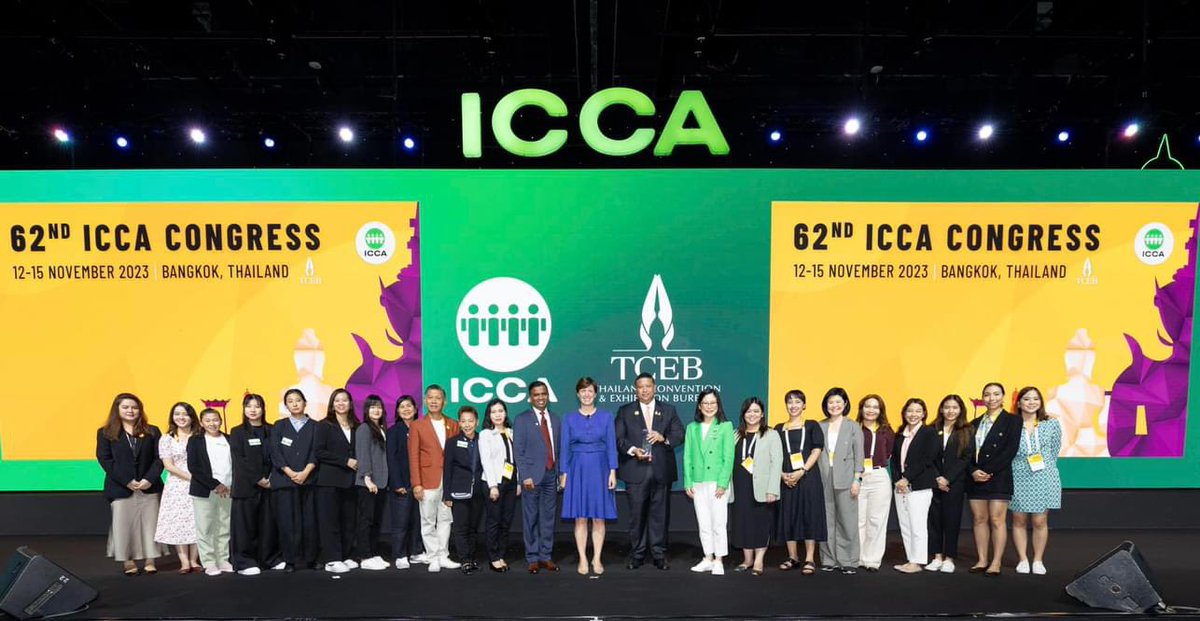 It’s never a goodbye in our industry, always a “see you again soon!” #TeamThailand hopes that we do ICCA Congress 2023 Bangkok, Thailand justice. Bon Voyage! #ICCACongress23 #itstartswithus #bangkoknow @ICCAWorld @TICAthailand