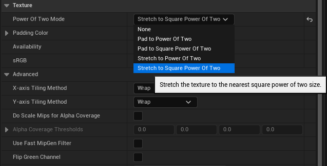 CynikTG's tweet photo. OK here's the EASY way to fix your UEFN textures! 👇

1️⃣ Double click the texture to open it, scroll to Texture and in the "Power Of Two Mode" dropdown menu, select "Stretch to Square Power Of Two".

2️⃣ THEN uncheck "Never Stream" 2nd up from the bottom under the "Level Of Detail" section in the "Advanced" subsection.

3️⃣ Then just save the texture and you're all Gucci baby!

#UEFN #UEFNTips #FortniteCreative @UEFN_hub @FNCreate @immaturegamer @MustardPlays