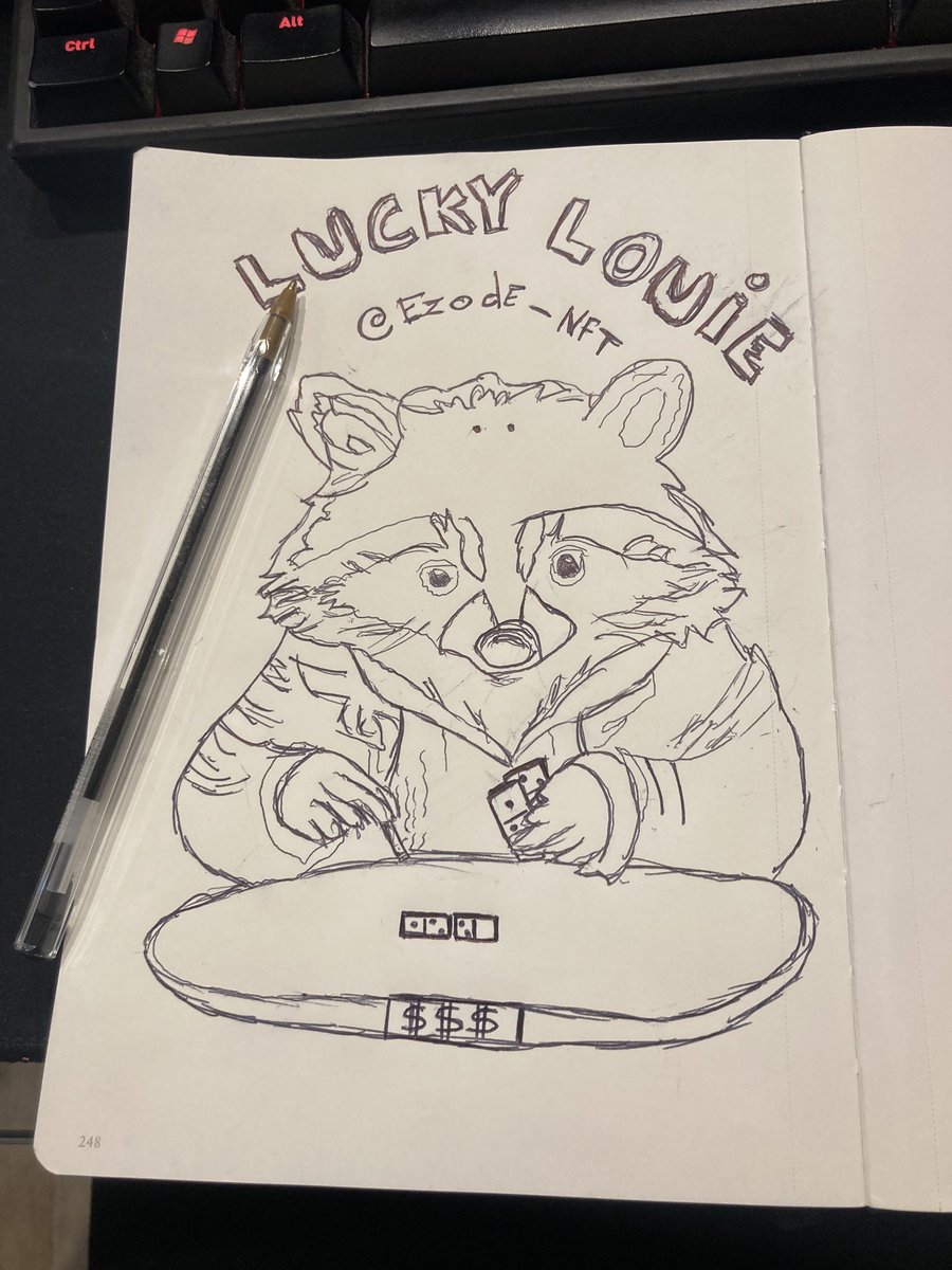 Yes, a raccoon can be a domino addict, we hall have our degen side 👀

@luckylouiegame 🔜 🍀