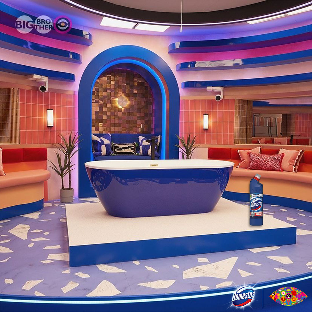 3:45pm in the Big Brother house and Domestos is holding it down in the bathroom tackling tough stains👀
.. we won’t say from who😂😂

#OfficialCleaningPartner #BBUK