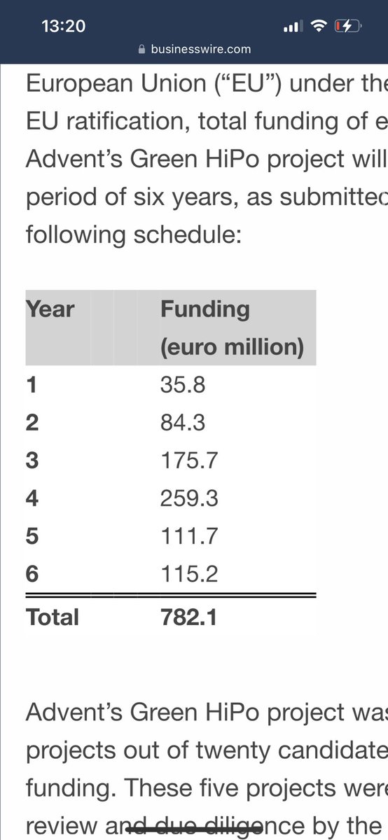 ijduwa's tweet photo. $adn

$28m market cap. 

$60m funding for now.

$740m funding for the following 5 years. 

Not a loan. Not a debt. Direct funding. https://t.co/P8ch10wxPV