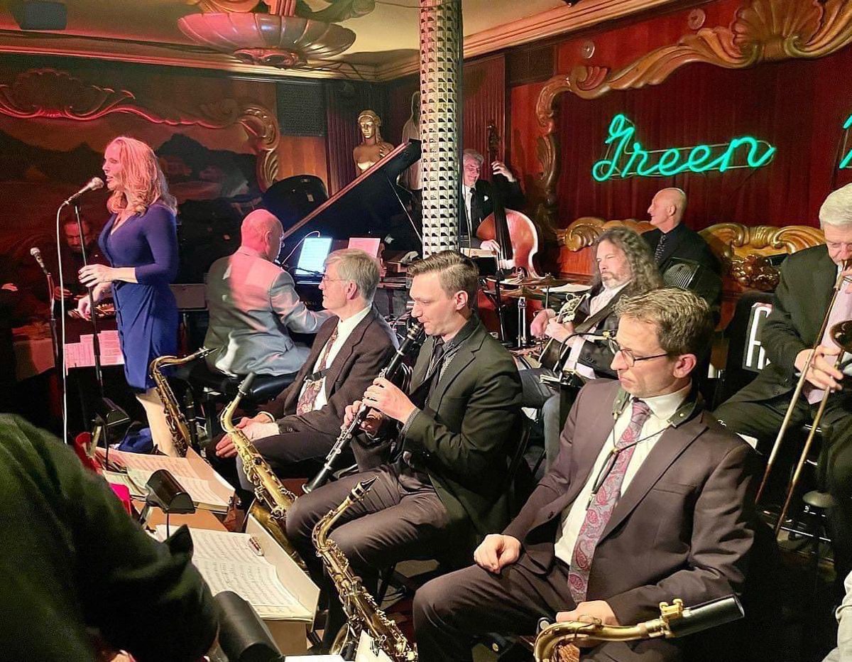 AngelSpiccia's tweet photo. All set to kickoff another amazing Chicago weekend with you and the Alan Gresik Swing Orchestra TONIGHT, 11/16, 8pm-12am at the iconic Green Mill Cocktail Lounge! Stop by! 🎶💃🏻✨🎙️#swing #jazz #greenmilljazz #chicago #tonight #uptown #dance #vocalist #chicagogram #bigband https://t.co/jP16GMzzj1