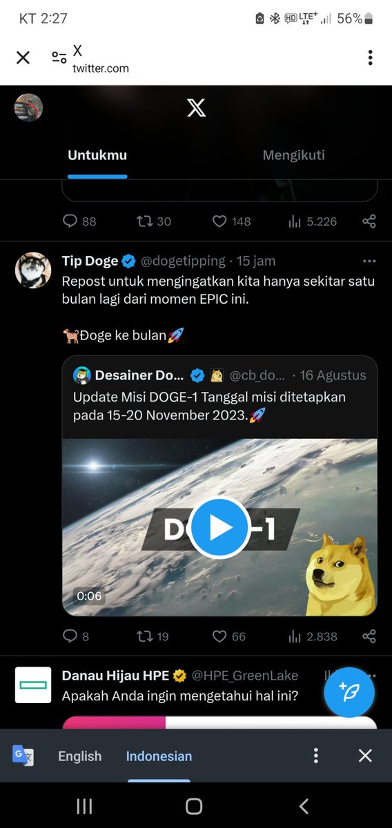yudimalang83's tweet photo. @dogeofficialceo Yes i like https://t.co/mXlfywPQlQ