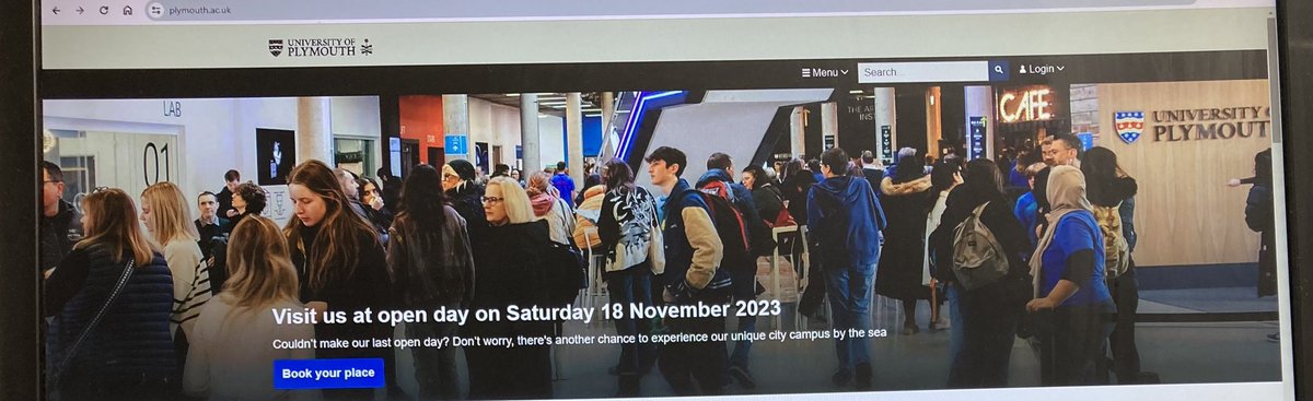 We’re looking forward to meeting potential nursing students on Saturday ⁦<a href="/PlymUni/">University of Plymouth</a>⁩