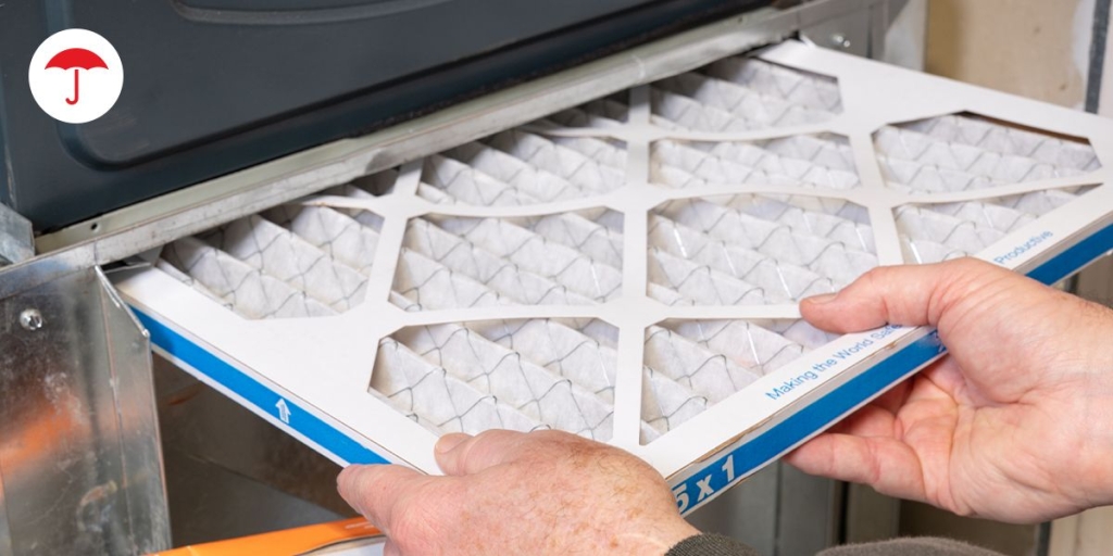 Replace your furnace filter in accordance with manufacturer’s instructions. Learn More: #HomeMaintenance #HomeMaintenanceTips #HomeTips #Fall