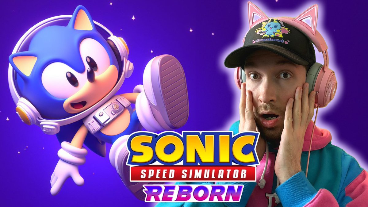 WowItsRG's tweet photo. NEW VIDEO!
Things might get SPACEY in the next Sonic Speed Simulator event 🤔 let’s talk predictions and go over our LEAKS OF THE WEEK!
#sonicspeedsimulator #sonic #SonicTheHedgehog #roblox #sega #rg #wowitsrg #gaming https://t.co/RzRdM5bWGP
