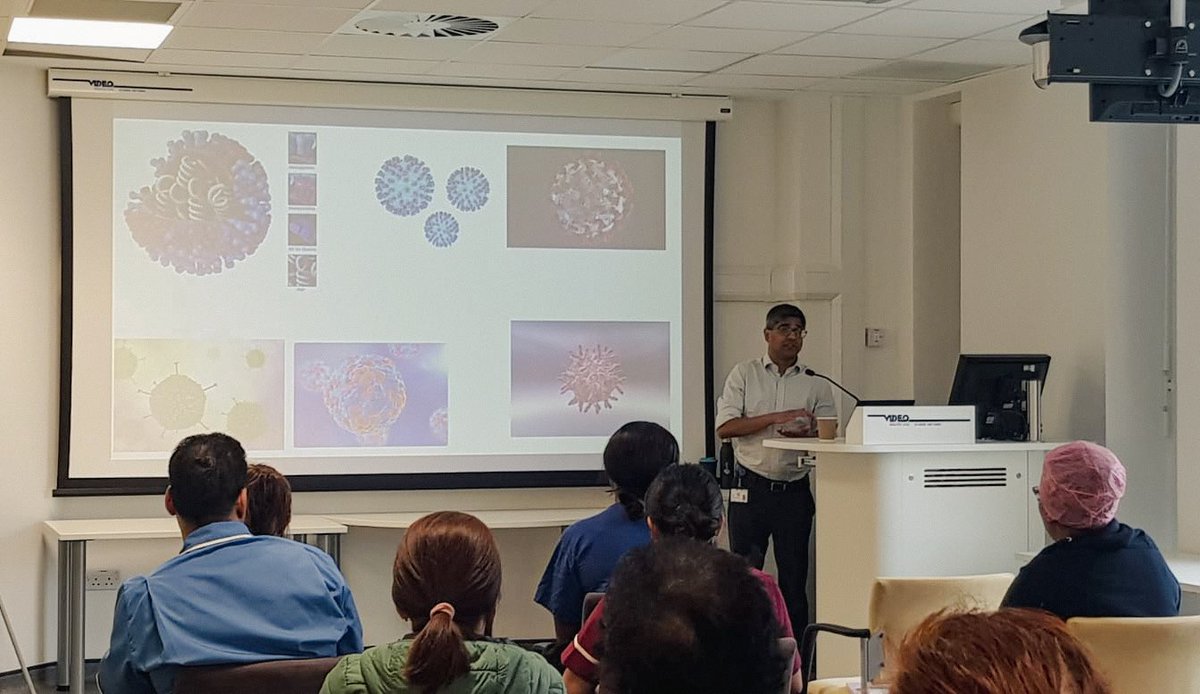 rfl_ipcteam's tweet photo. Well done to the CFH IPC Team!! 🥳🍾 had a fantastic day at the @RoyalFreeNHS IPC Summit educating nursing staff and AHP on all things #wintervirus #influenza #norovirus - with amazing colleagues from @GamaHealthcare #DrAnand our half day session was a great success 🙌 https://t.co/JMduv50asv