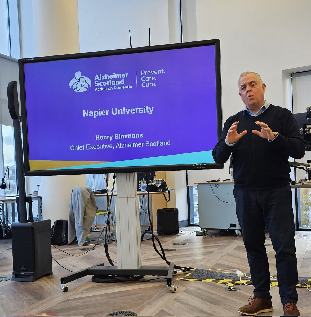 KIRSTY OT (@prison_ot) on Twitter photo Great to listen to Henry Simmons, Chief Executive Alzheimer Scotland. "How can we help people to continue to live their normal life... it's about inclusion and resilience." <a href="/alzscot/">Alzheimer Scotland</a> <a href="/AhpDementia/">AHPDementia</a> <a href="/elaineahpmh/">Prof Elaine Hunter</a> <a href="/MacleanFiona/">Fiona Maclean</a> #AHPconnectingpeople Great to listen to Henry Simmons, Chief Executive Alzheimer Scotland. "How can we help people to continue to live their normal life... it's about inclusion and resilience." <a href="/alzscot/">Alzheimer Scotland</a> <a href="/AhpDementia/">AHPDementia</a> <a href="/elaineahpmh/">Prof Elaine Hunter</a> <a href="/MacleanFiona/">Fiona Maclean</a> #AHPconnectingpeople