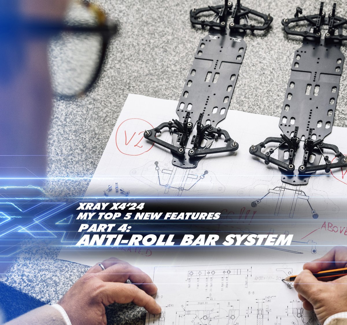 MartinHudy's tweet photo. Here is 4th out of my 5 favorite new features of the all-new the XRAY X4'24 - Anti-roll bar system.

Read more at https://t.co/HusC3EtrF2

#XRAY #XRAYracing #X4 https://t.co/ygRby72zMw