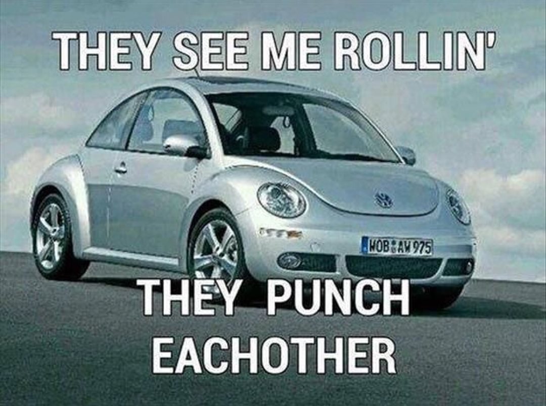 TheeDougFather's tweet photo. ๐๐๐ฏ #PunchBuggy https://t.co/vHWb6O9keR