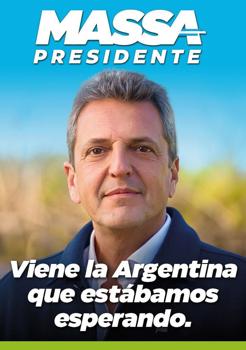 NicoVecchi's tweet photo. #MassaPrersidente https://t.co/PwyZfG3g3n