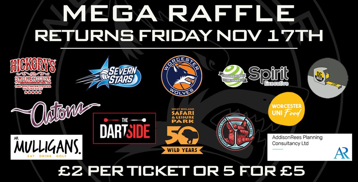UW_Wolves's tweet image. #WolfPack our Mega Raffle tomorrow evening really is MEGA!

We have 14 prizes up for grab!

A huge thank you to all our Mega Raffle Contributors!

Secure your seats for tomorrows game and do not miss out on the chance to win!

🎟️ bit.ly/46VIbs5

#MegaRaffle #Prizes