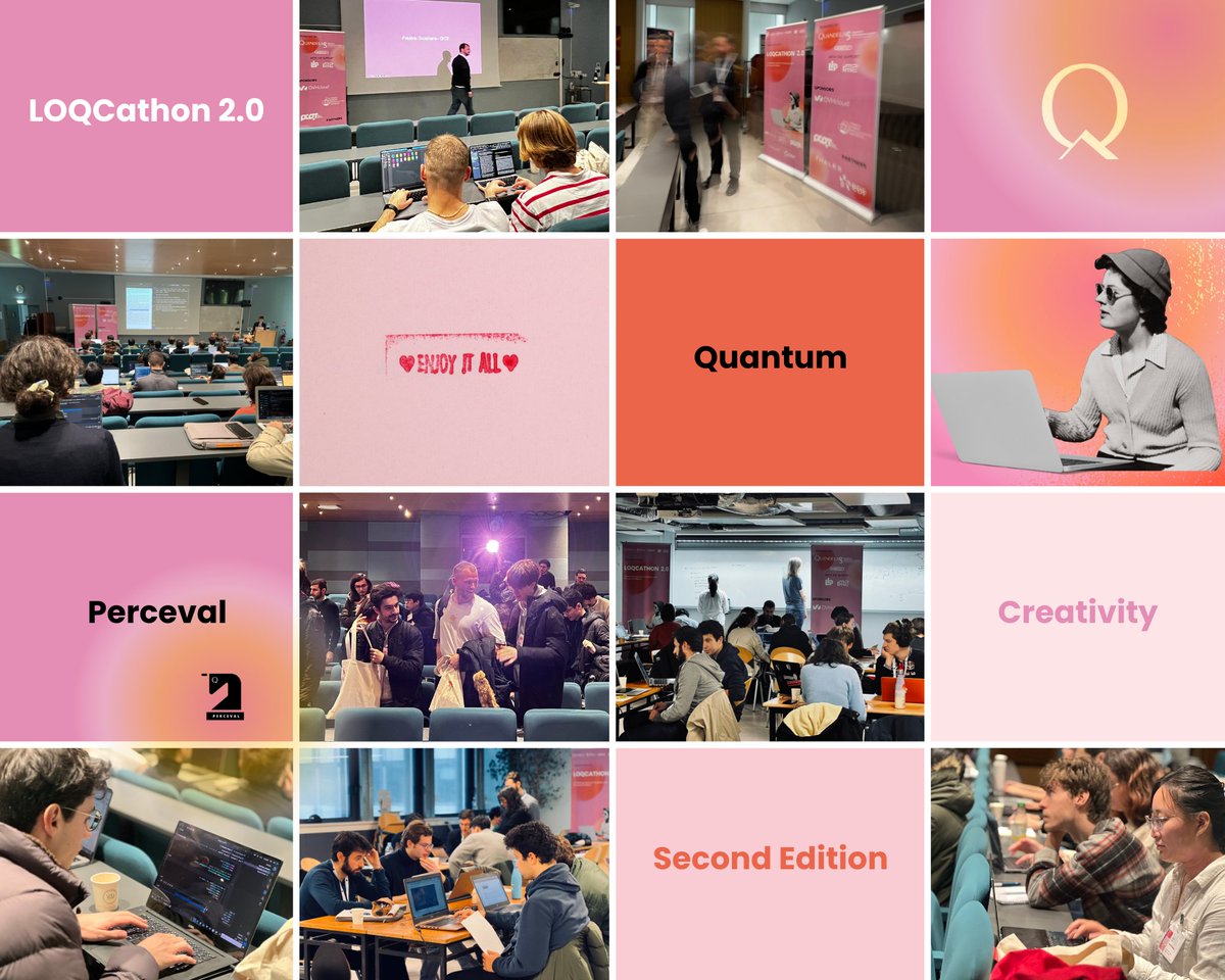 🚀 ✨ Quantum minds at work! #LOQCathon 2.0 is live and buzzing with energy at Jussieu - Sorbonne Université.🧠💻 Three days of quantum exploration, collaboration, and problem-solving 🚀