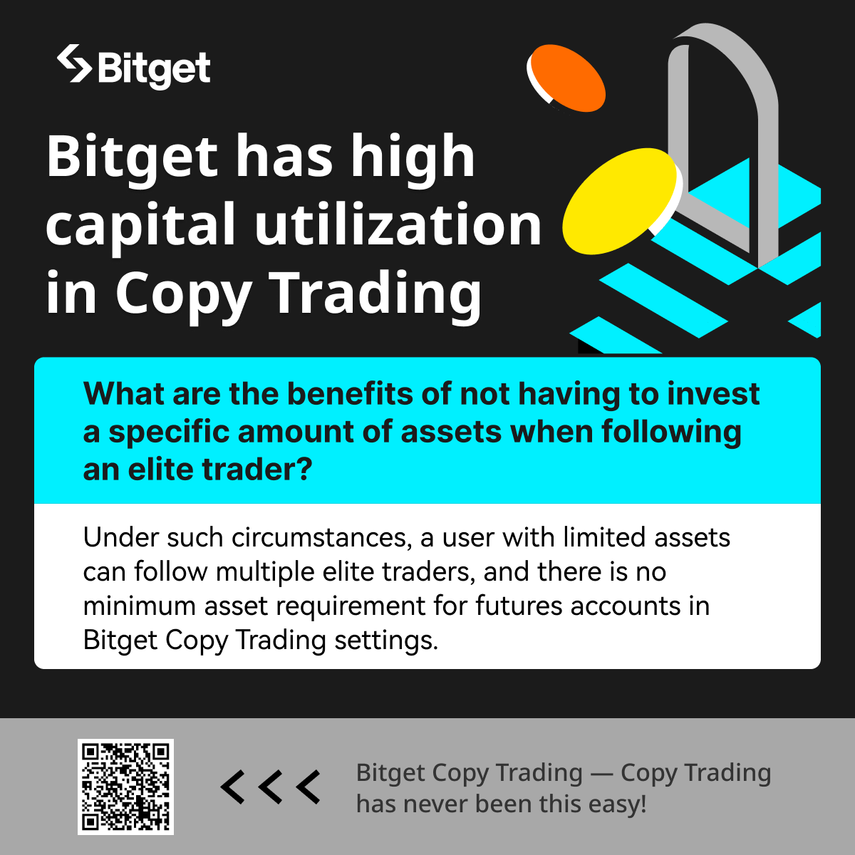 bitget's tweet photo. π Explore the benefits of #CopyTrading for all-level traders
π Trade smarter with #Bitget
π Details:
https://t.co/OlKICvcYbY
#CopyTrading #FuturesCopyTrading #SpotCopyTrading https://t.co/gtIyth3wHl