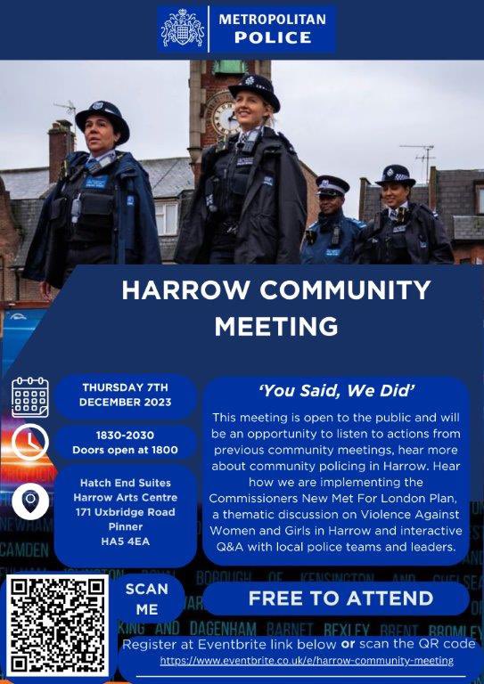 West Harrow Police tweet media