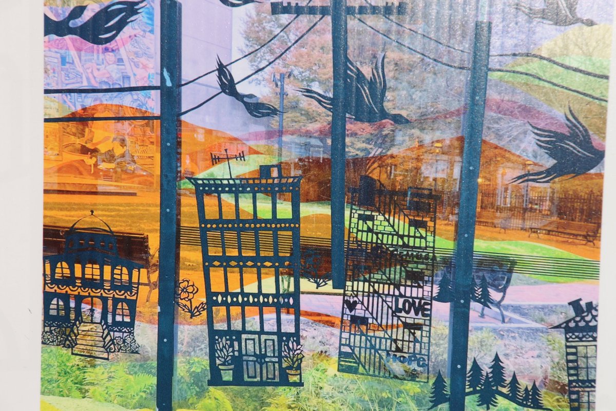 "Art on the Move" is a collaboration between the city of #Lynn and a couple local organizations to transform seven bus stops with the work of seven artists from across the region.