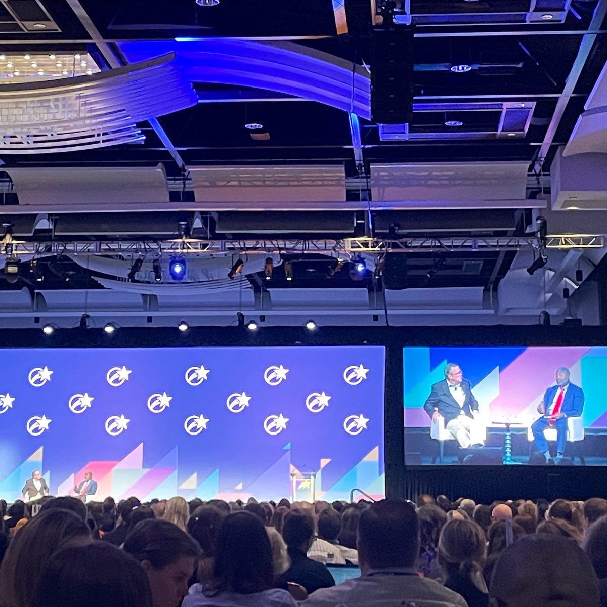 wmillern's tweet image. Jeb Bush on the importance of social studies instruction in schools: If we view someone who sees differently from us as the enemy, how will we find common ground as Americans? #ExcelinEd #EIE23