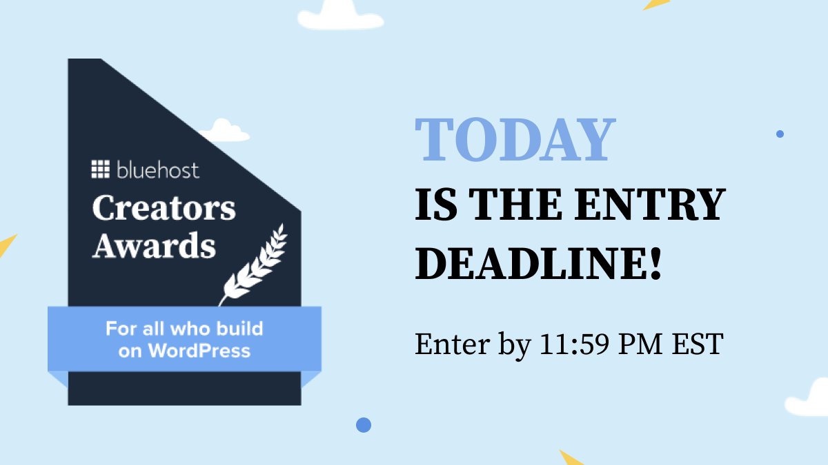 Bluehost tweet media