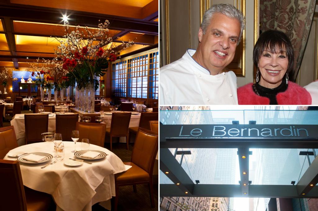 nypost's tweet photo. NYC’s Le Bernardin nabs No. 1 spot on list of world’s best 1,000 restaurants https://t.co/kDyYVd0bvU https://t.co/aG47QxeWjp