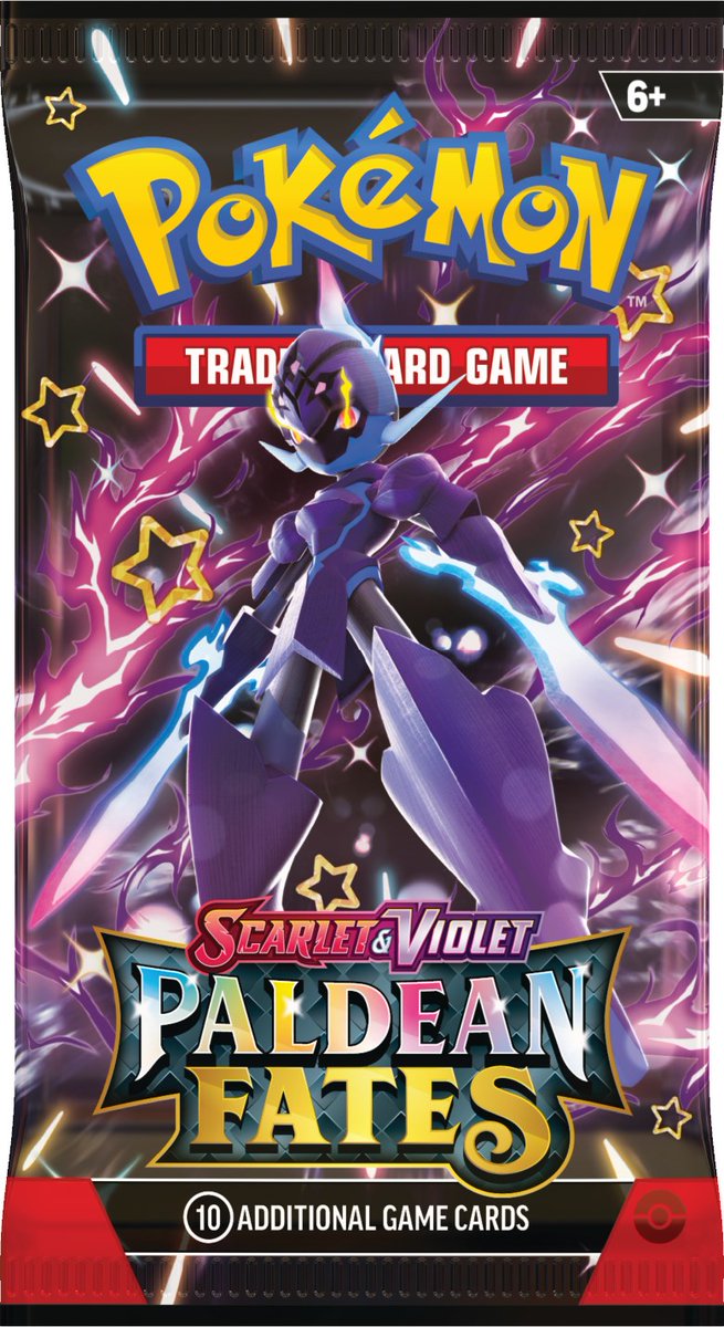 Sneak Peek at Paldean Fates Booster Pack Artwork and Booster Bundle!   #PokemonTCG