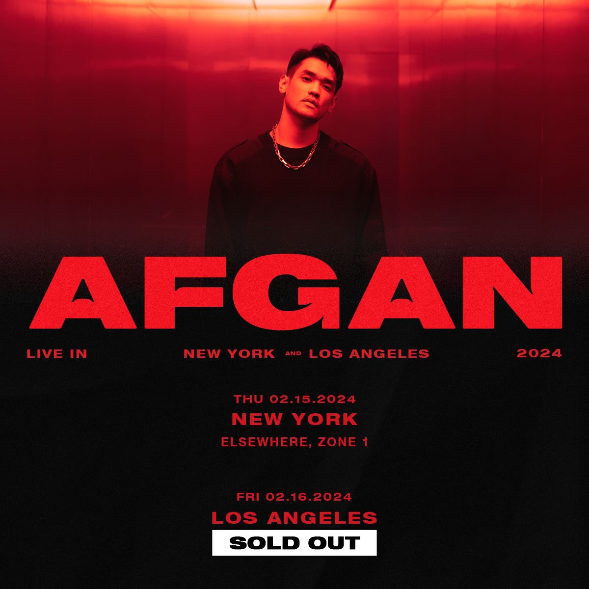 LA is sold out!! You guys are amazing🙌🏻🙌🏻 thank you for the enthusiasm! NY tix are selling out fast sooooo secure yours now! love you &amp; see you real soon xx🖤

Get NY tix here >> lnk.to/AFGANNYSHOW