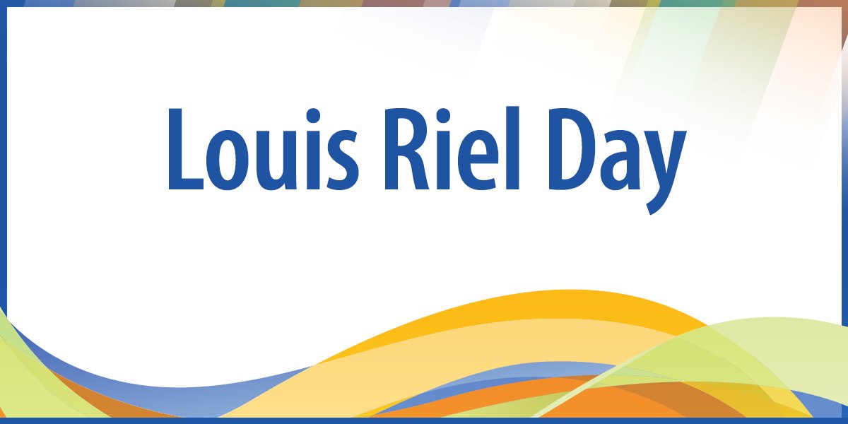 As we mark #LouisRielDay today, we recognize the life and legacy of Métis leader, Louis Riel, and honour the historical and current perspectives, accomplishments and resistance of Métis peoples.