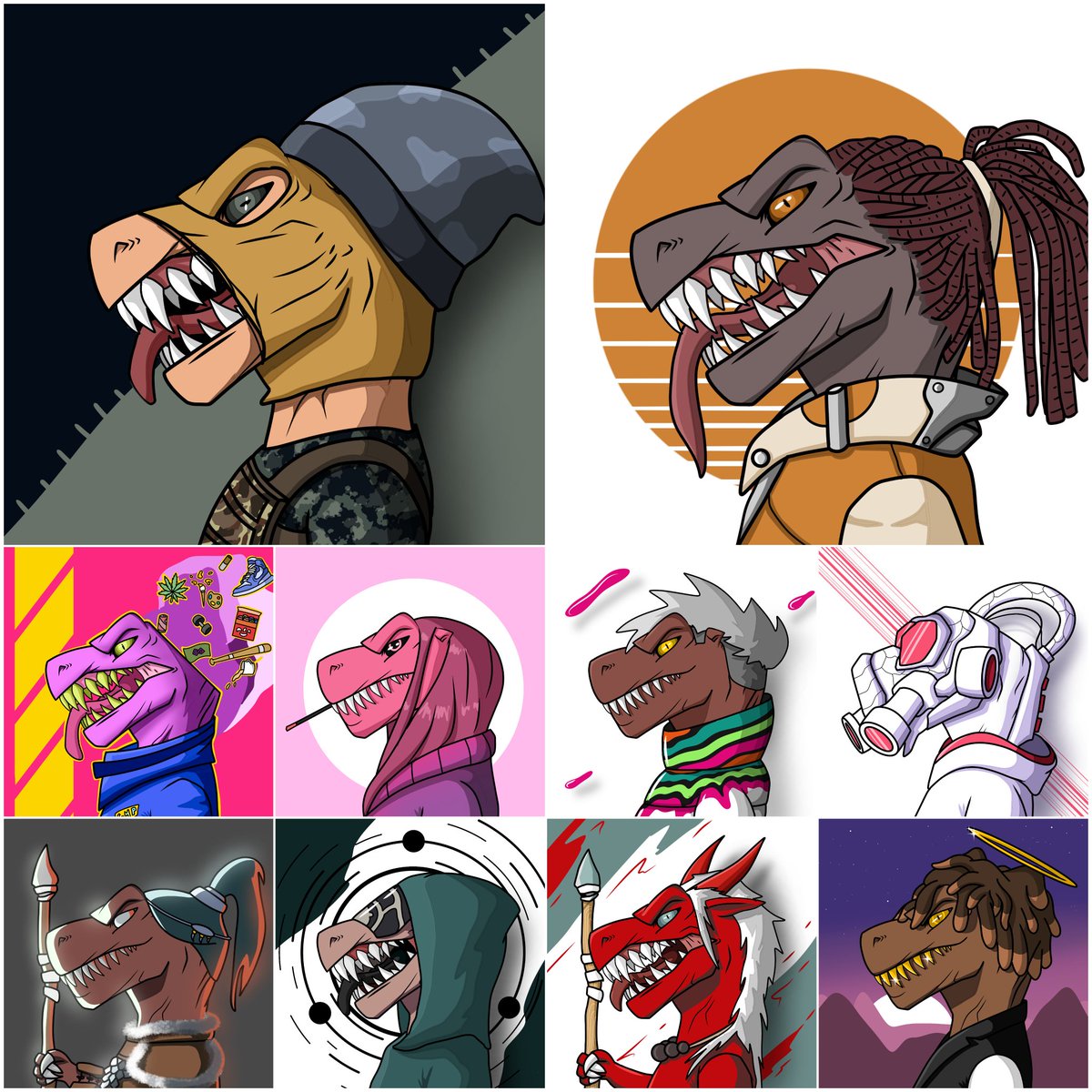 Rex Batch Drop 🦖💧

Dropping tonight at 3:30 pm UTC ⌚
Link 🔗 - opensea.io/collection/rex…

Be Ready ‼️
#Nfts #Rex #DigitalArt