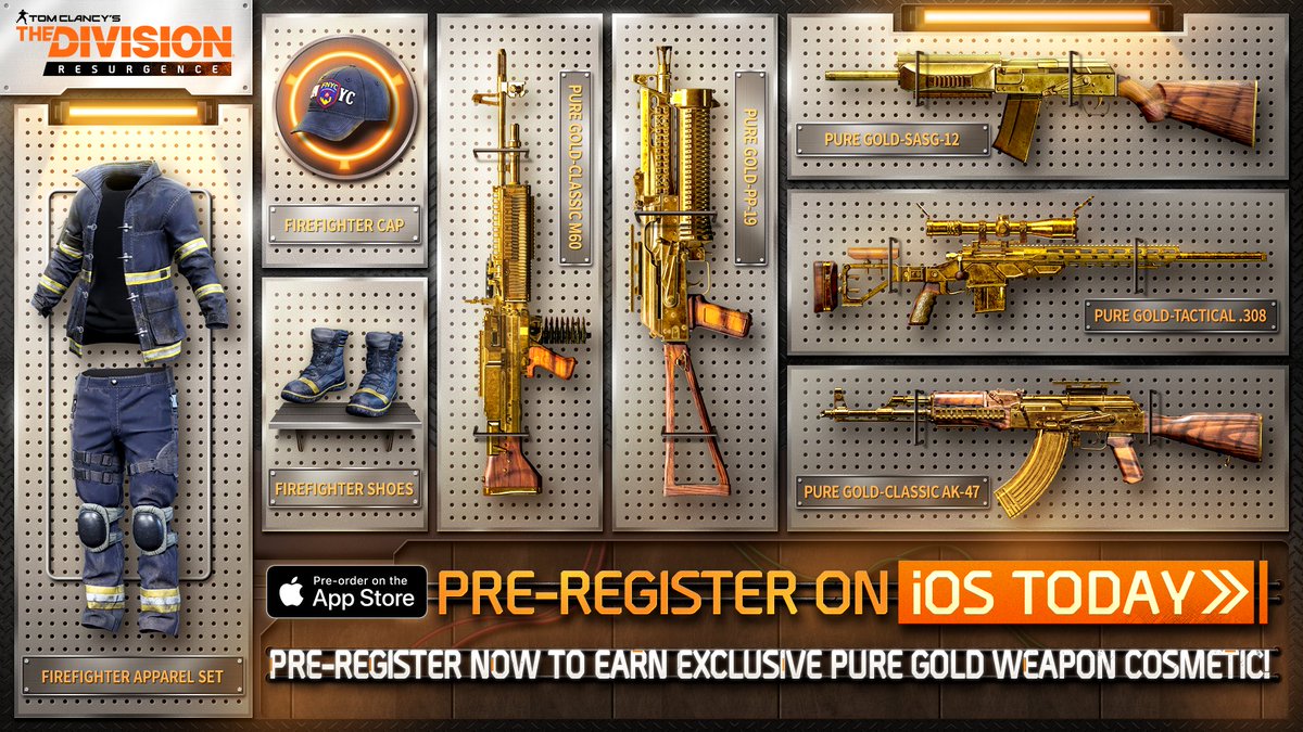 TheDivMobileSea's tweet photo. >> The iOS Pre-Registration for The Division Resurgence SEA is Now Open! <<
🔸Pre-register now here: https://t.co/PjQttXLCBv
🔸Pre-registration open countries include: Thailand, Indonesia, Philippines, Singapore, Malaysia
🔸Let us know if you have any questions in the comments! https://t.co/mOM6RHQ1Qt