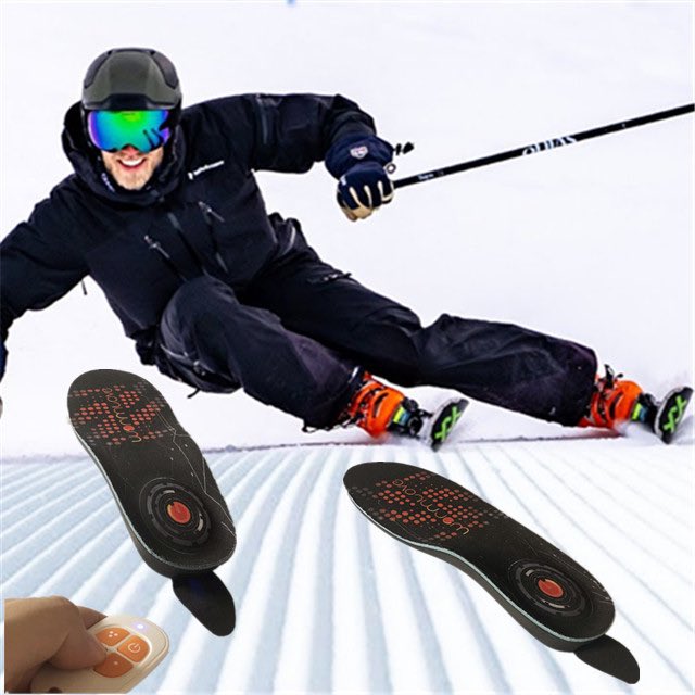 Tackle the slopes with confidence and warmth! Our heated insoles provide the perfect solution for keeping your feet cozy while skiing, ensuring a comfortable and enjoyable experience.