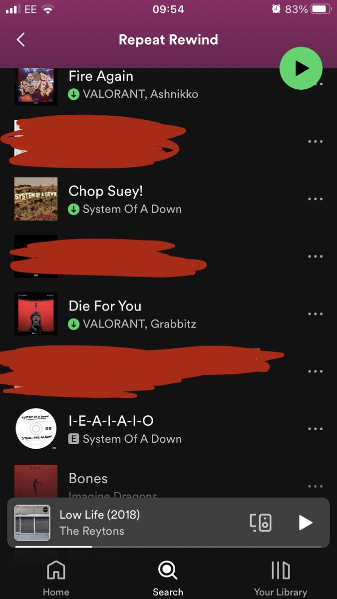T4CFPS's tweet photo. Me + My On Repeat 🫶

Not all the songs in it are mine since my bf shares my Spotify acc with me 😭 https://t.co/twkmLIJ56n