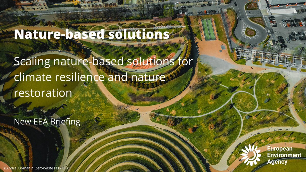 Nature-based solutions offer multiple benefits and can be used to address various challenges, including #climatechange. What is the current state, and how can we accelerate and scale up these nature-based solutions?   

#EEAbriefing: eea.europa.eu/en/newsroom/ne…