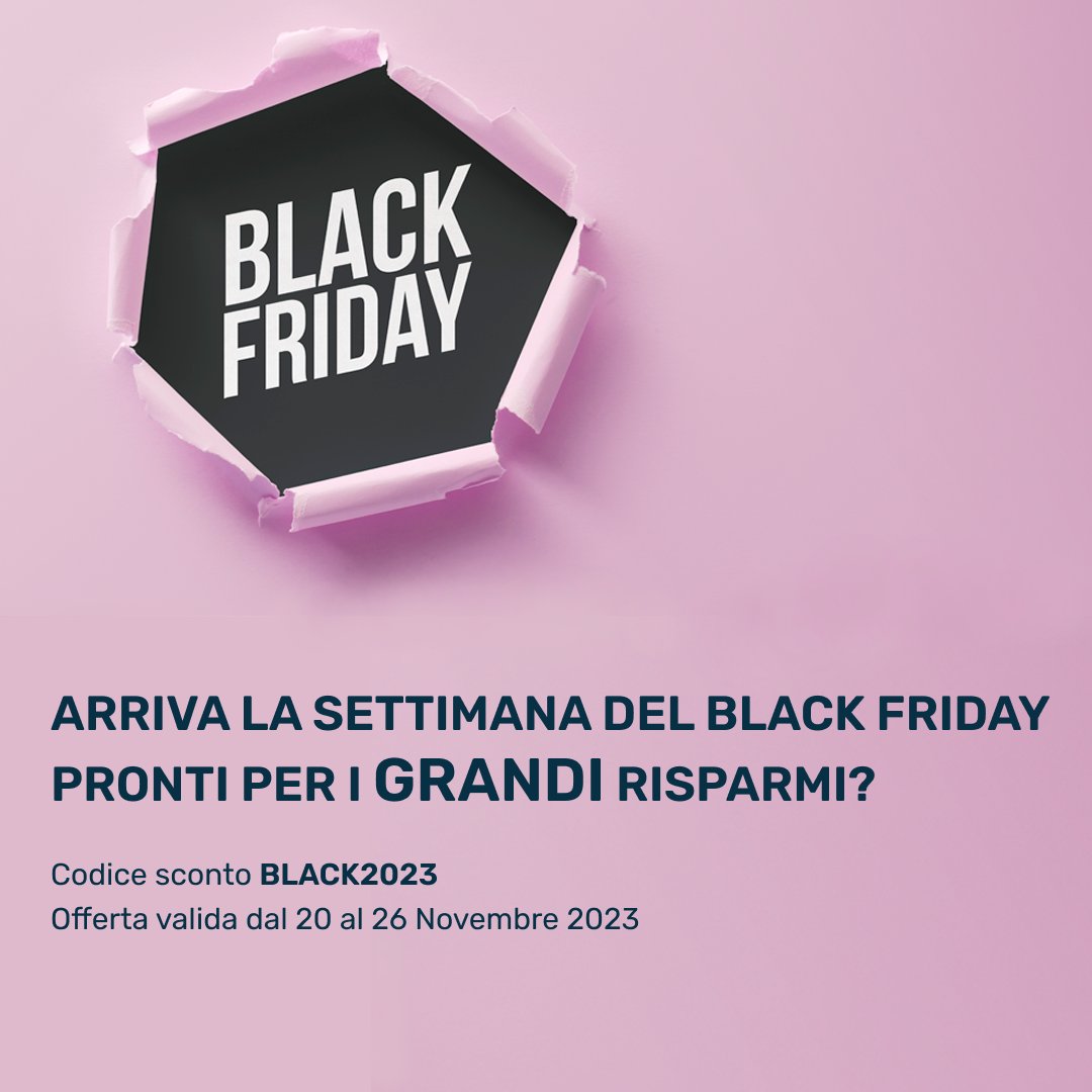 medi_nova's tweet photo. Dal 20 al 26 Novembre 2023, approfitta dello sconto del 10% su tutto il nostro catalogo, inserendo il codice BLACK2023😎
Offerta valida anche per più ordini per tutta la durata della promozione!
https://t.co/8VgKD1JoVr https://t.co/SVDmS3wdEA