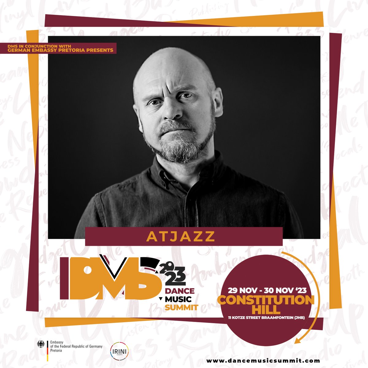 dmssouthafrica's tweet photo. #DanceMusicSummit2023

Learn from the best in the industry at the two day Dance Music Summit 2023 happening at the historic @VisitConHill  (South Africa) in Johannesburg from November 29th to 30th!📷📷 https://t.co/CNNlllO51W