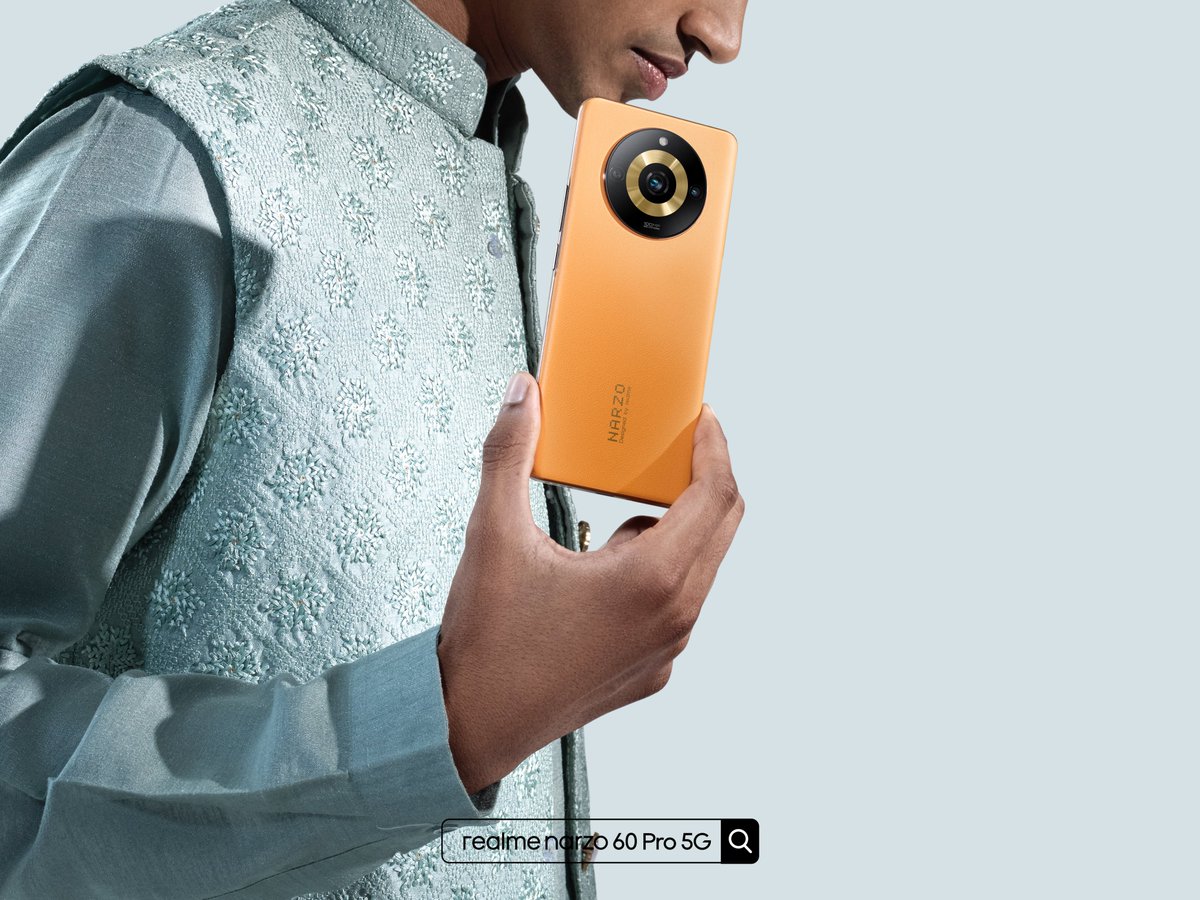 realmenarzoIN's tweet photo. It's time to step into the #NextGen era with the #FastestGrowingBrand and #CurveIntoTheNext with the #realmenarzo60Pro5G⚡️
Available on https://t.co/n3vAbwMAbF & @amazonIN.
Buy now: https://t.co/ca8RCuplK2 https://t.co/K9qYAMLZdN