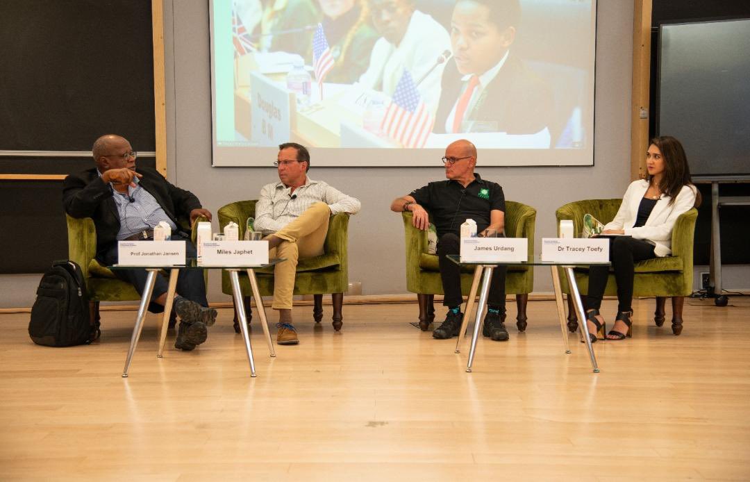 JamesUrdang's tweet photo. GIBS Business School case study launch of the “Education Africa: Network and Coalitions for Securing Non-Profit Funding” written by Dr Tracey Toefy  &amp;!Abdullah Verachia using me as the protagonist, Published by Ivey available through Harvard Publishing https://t.co/hRa1soKQgF