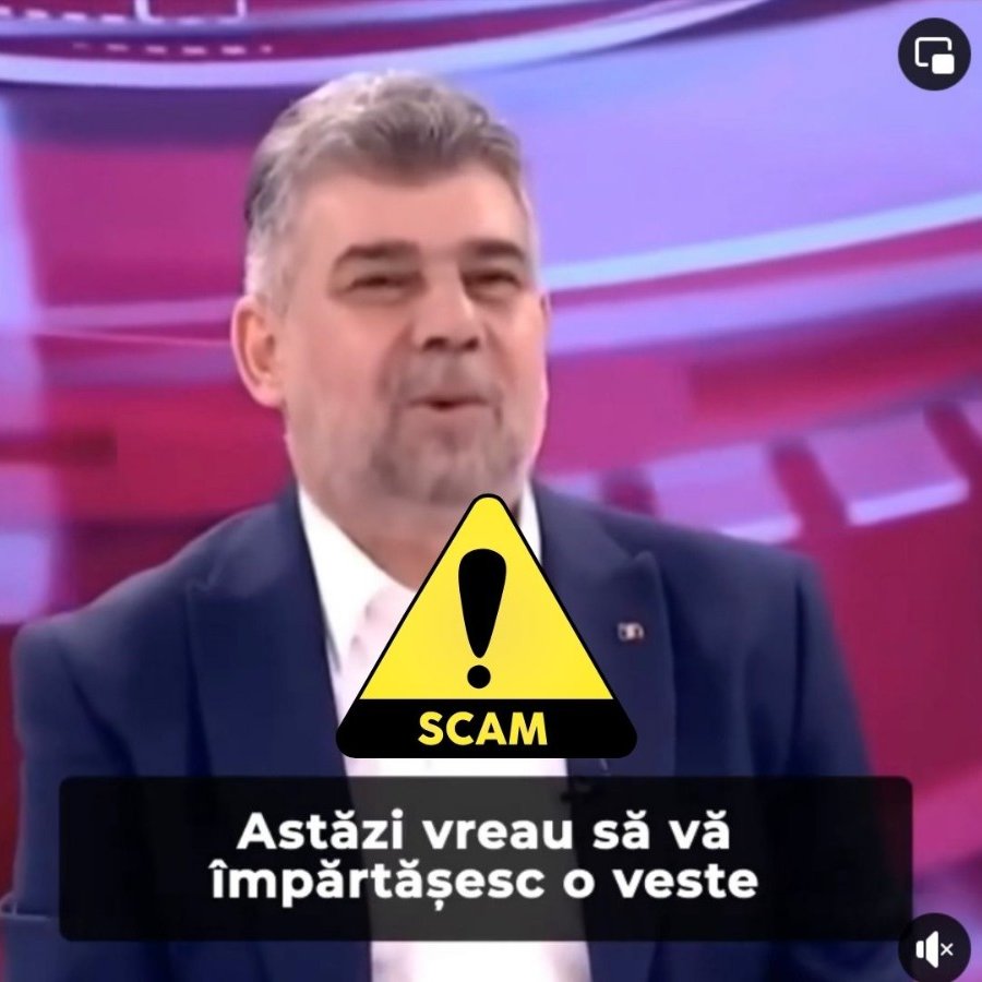 ⚠️ Falsele oportunități de investiții, propagate de infractori cibernetici pe rețelele sociale, se folosesc inclusiv de noile tehnologii, cum ar fi inteligența artificială, așa cum vă vom prezenta în continuare în exemplul de astăzi. 🧵

#DNSC #scam #phishing #SigurantaOnline