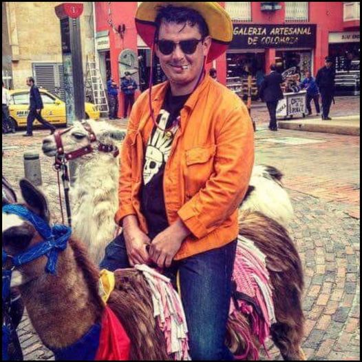 There's now only a few hours left to get a shirt on this run! 
At least 10% to Aid for Gaza
You too could be as cool as this man on a Colombian Llama! Imagine that!

tr.ee/qVZ0O1MiwZ